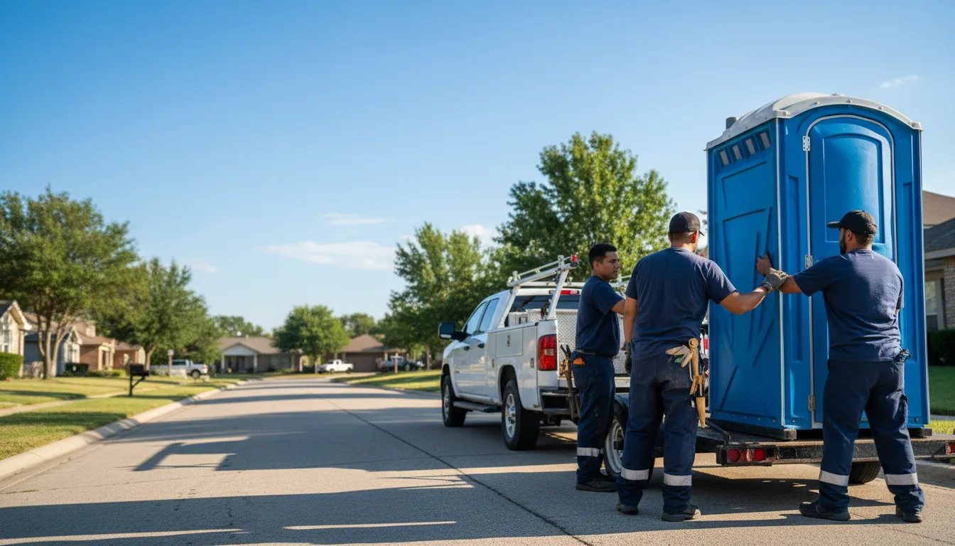 Portable Toilet Rental in Vance, AL near me
